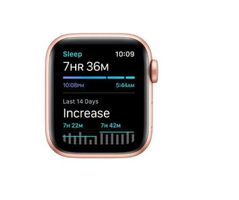 Смарт-годинник Apple Watch SE GPS 40mm Gold Aluminum Case w. Pink Sand Sport B. (MYDN2) Refurbished
