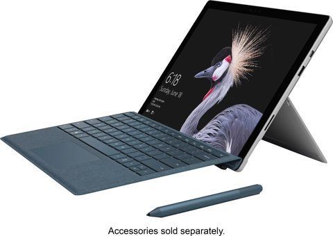 Ноутбук 2-в-1 Microsoft Surface Pro 12.3" Touchscreen Intel Core i5 4GB Silver (197813028929)