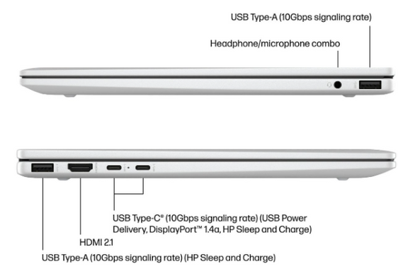 HP Envy x360 Laptop 14-fa0023dx (9S1R4UA)