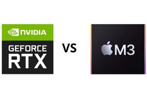 Ноутбук GeForce RTX 4090 проти графічного процесора Apple M3 Max (40 ядер)