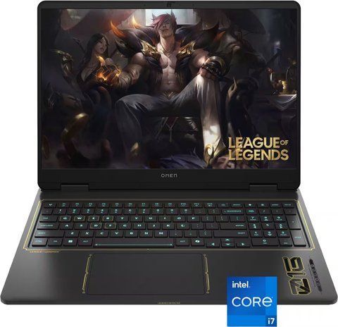 Ноутбук ігровий HP OMEN League of Legends Ltd Ed 16" 2K Shadow Black (197812721427)
