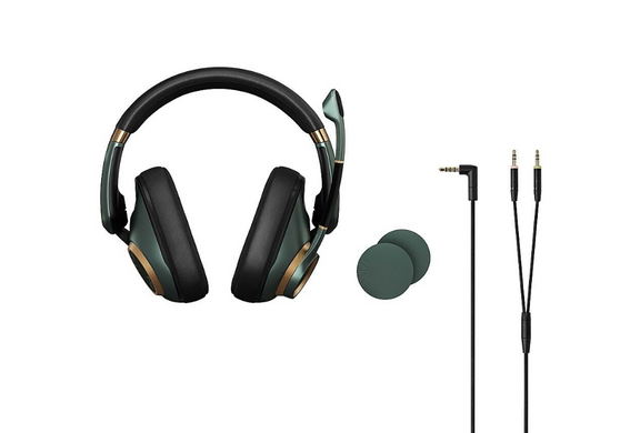 Комп'ютерна гарнітура Sennheiser EPOS H6PRO Closed Racing Green (1000968)