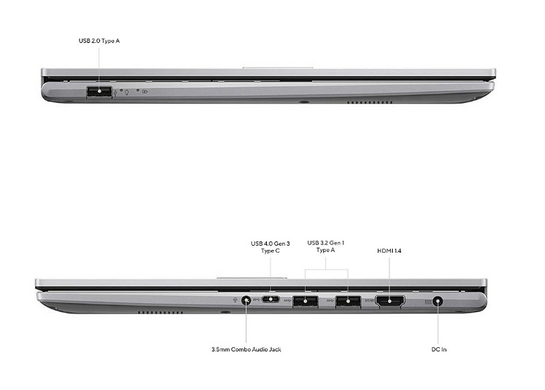 Ноутбук ASUS - Vivobook 15 FHD  (F1504VAP-ES51)